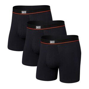 SAXX 3 pack  Men's Underwear with Pouch Non-Stop Stretch Cotton Boxers 3